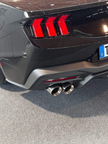 Schropp Endrohre für 2024 Mustang GT 4-Rohr Serienabgasanlage